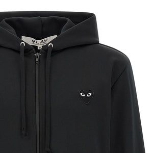 Comme Des Garçons Play Heart Patch Hoodie