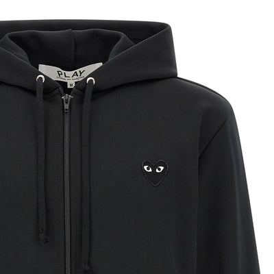 Comme Des Garçons Play Heart Patch Hoodie