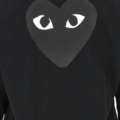 Comme Des Garçons Play Heart Patch Hoodie