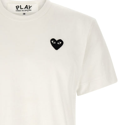 Comme Des Garçons Play T-shirt With Heart Patch