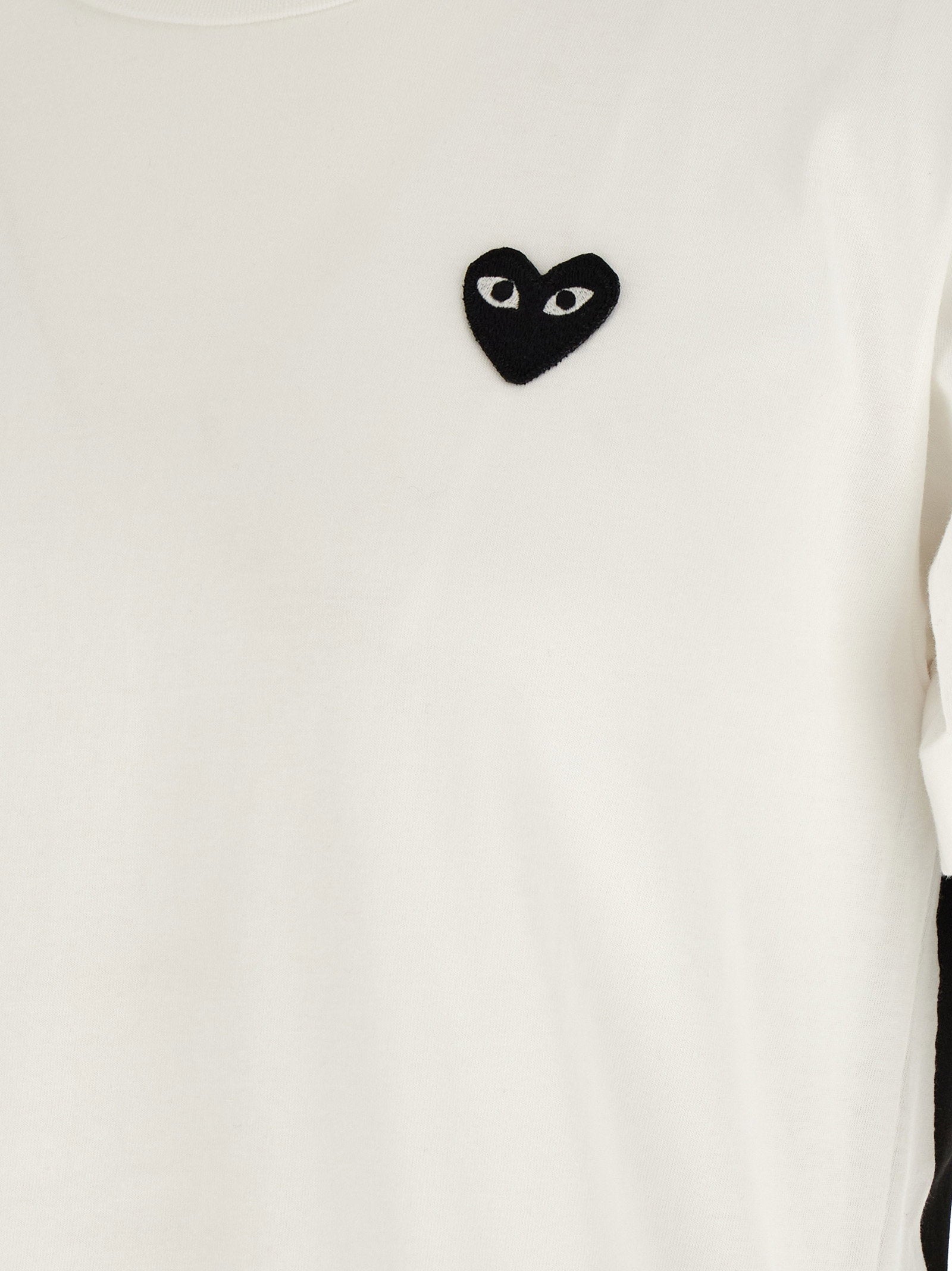 Comme Des Garçons Play T-shirt With Heart Patch