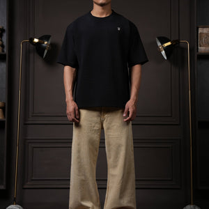 Waffle T Shirt - Black
