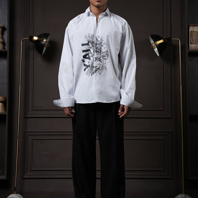 Overlay - Grey Pinstripes