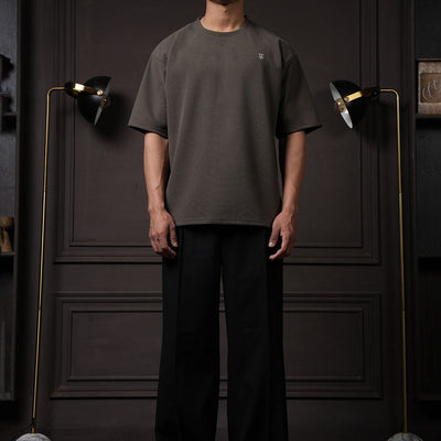 Waffle T Shirt - Tate Olive