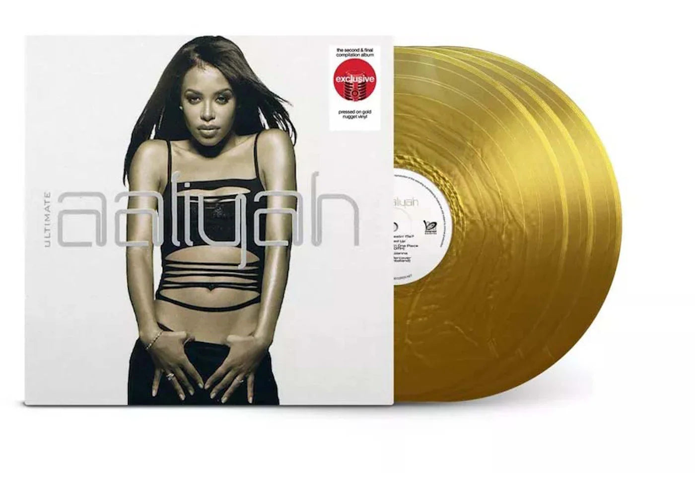 Aaliyah Ultimate Aaliyah Target Exclusive 3XLP Vinyl Golden Nugget
