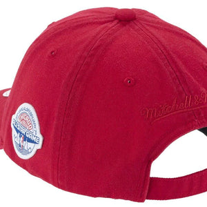 Aape x Mitchell & Ness All-Star Strapback Hat Red