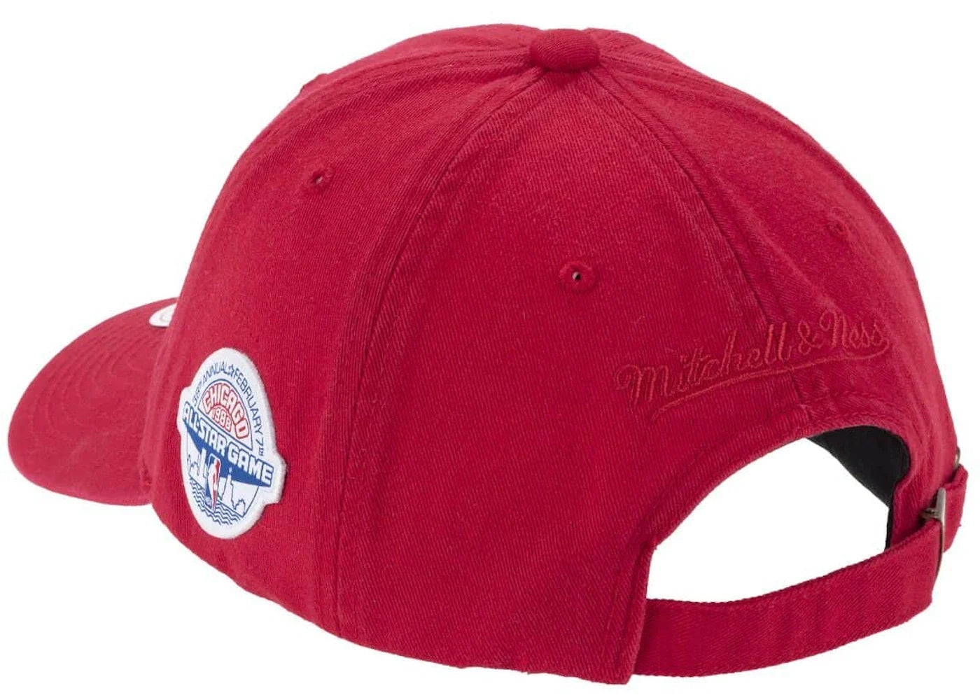Aape x Mitchell & Ness All-Star Strapback Hat Red