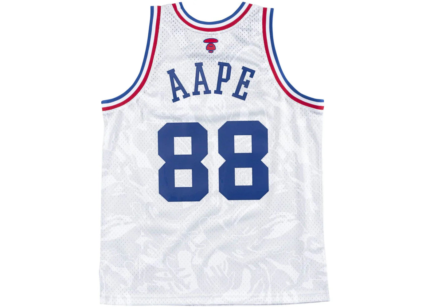 Aape x Mitchell & Ness Swingman All-Star 1988 Jersey White