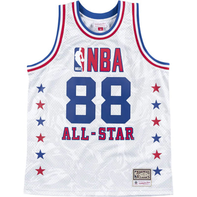 Aape x Mitchell & Ness Swingman All-Star 1988 Jersey White