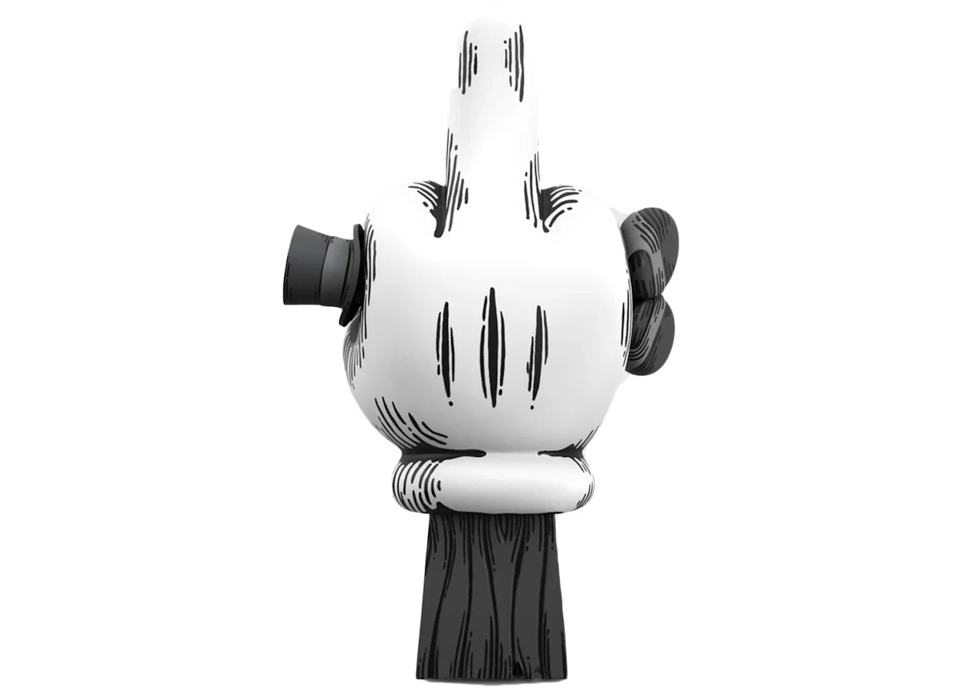 Abell Octovan Mighty Jaxx No Companion: Trust No One Classic Edition Figure Black/White