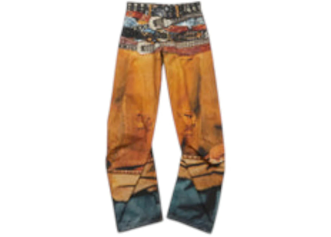 Acne Studios 2006M Loose Fit Jeans Better Scarlet