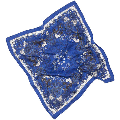 Acne Studios Bandana Scarf Royal Blue