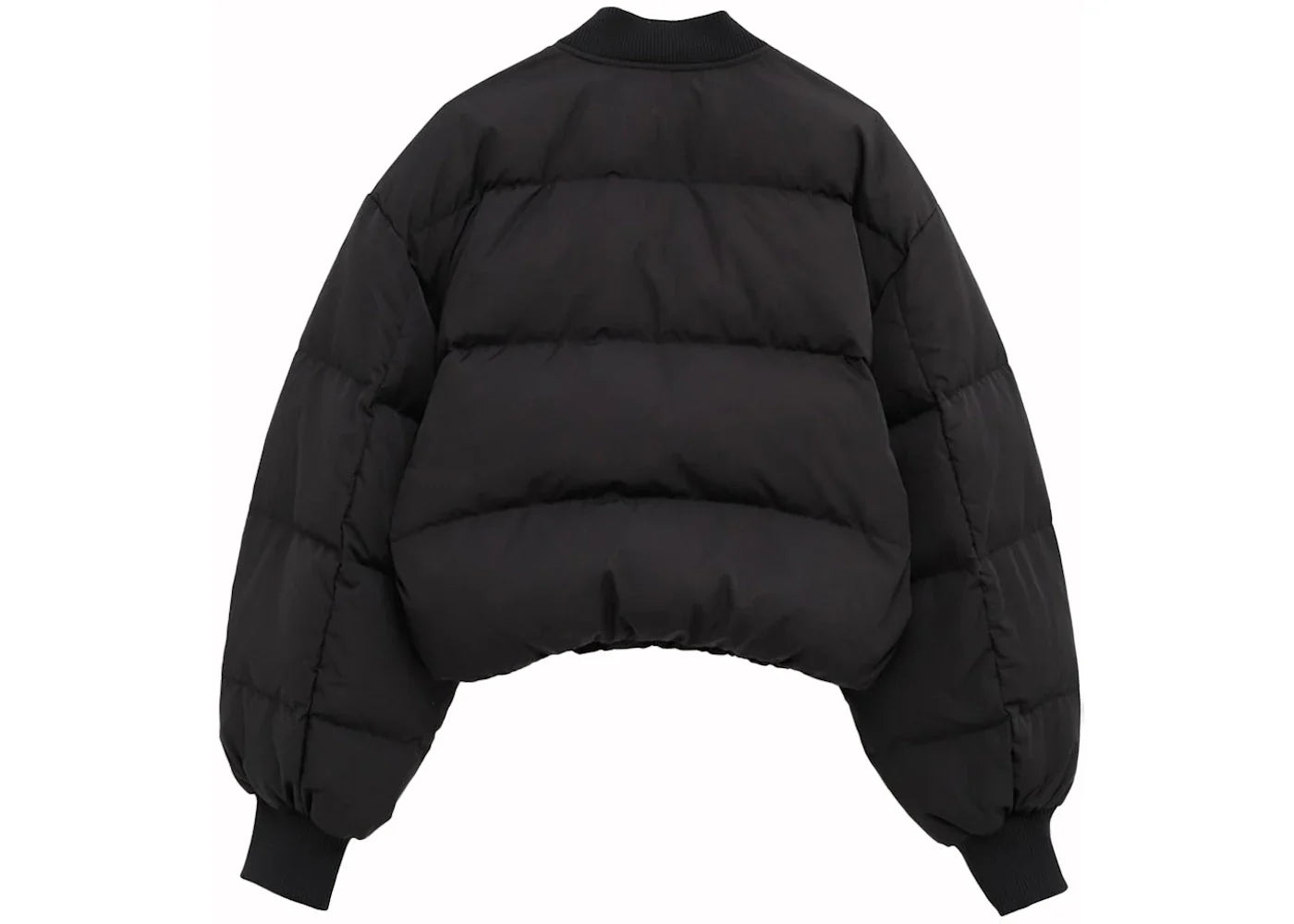 Acne Studios Bomber Puffer Jacket Washed Black 969