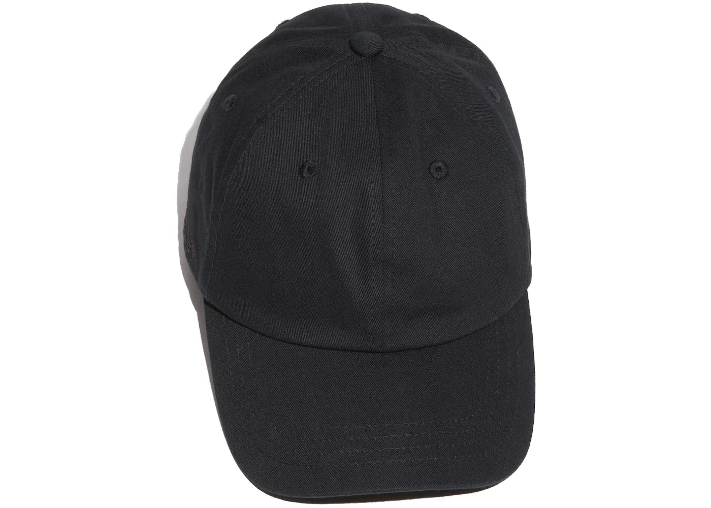 Acne Studios Cotton Baseball Cap Black