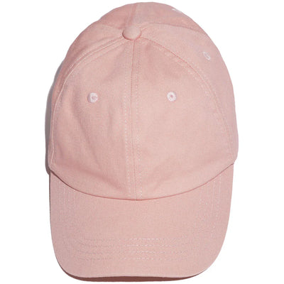 Acne Studios Cotton Baseball Cap Dusty Pink