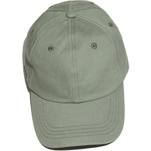 Acne Studios Cotton Baseball Cap Sage Green
