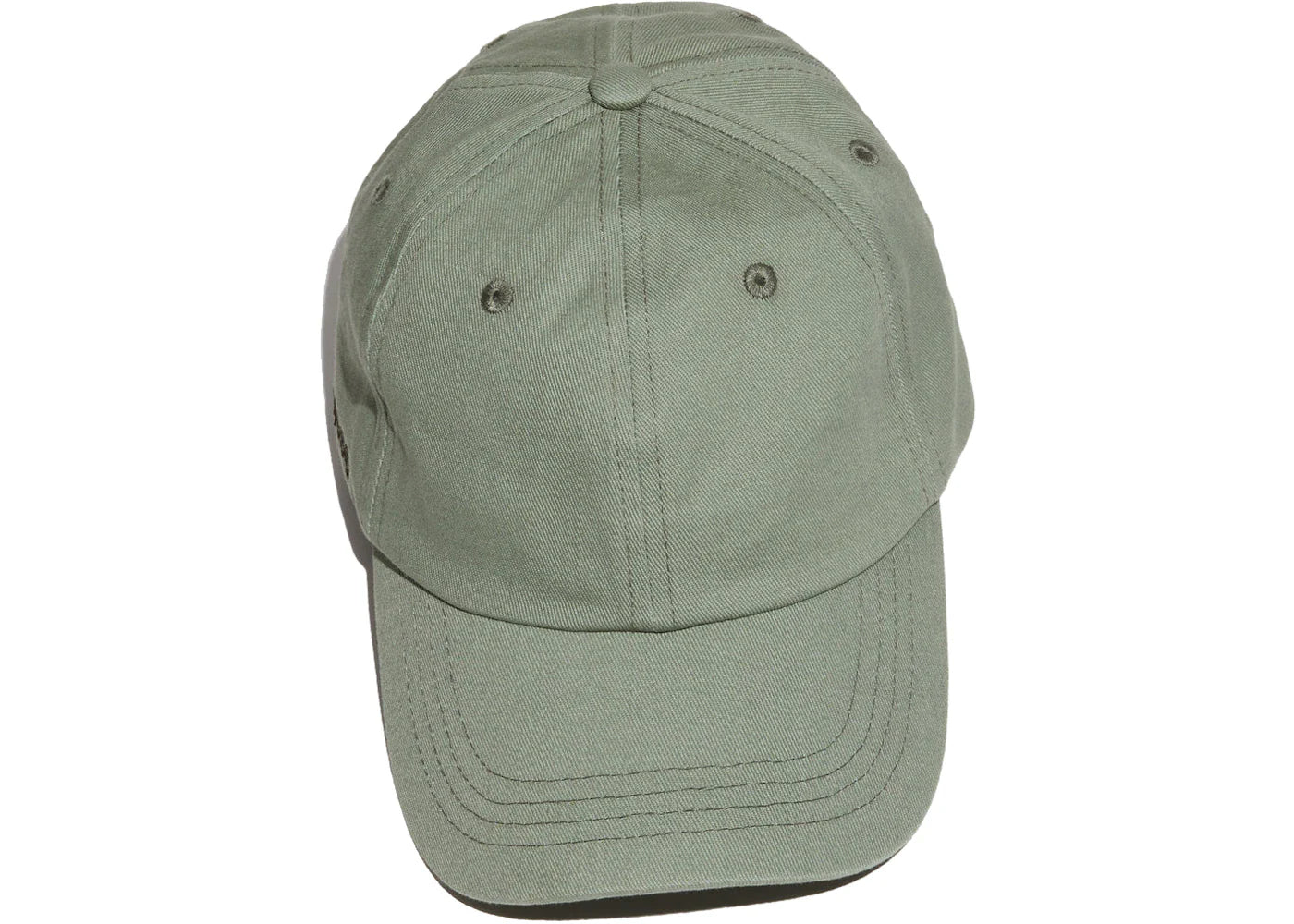 Acne Studios Cotton Baseball Cap Sage Green