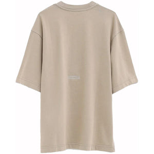 Acne Studios Crewneck T-Shirt Concrete Grey Dkx
