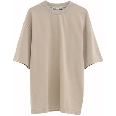 Acne Studios Crewneck T-Shirt Concrete Grey Dkx