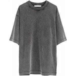 Acne Studios Crewneck T-Shirt Faded Black Bm0