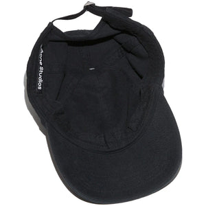 Acne Studios Face Logo Baseball 6-Panel Cap Black