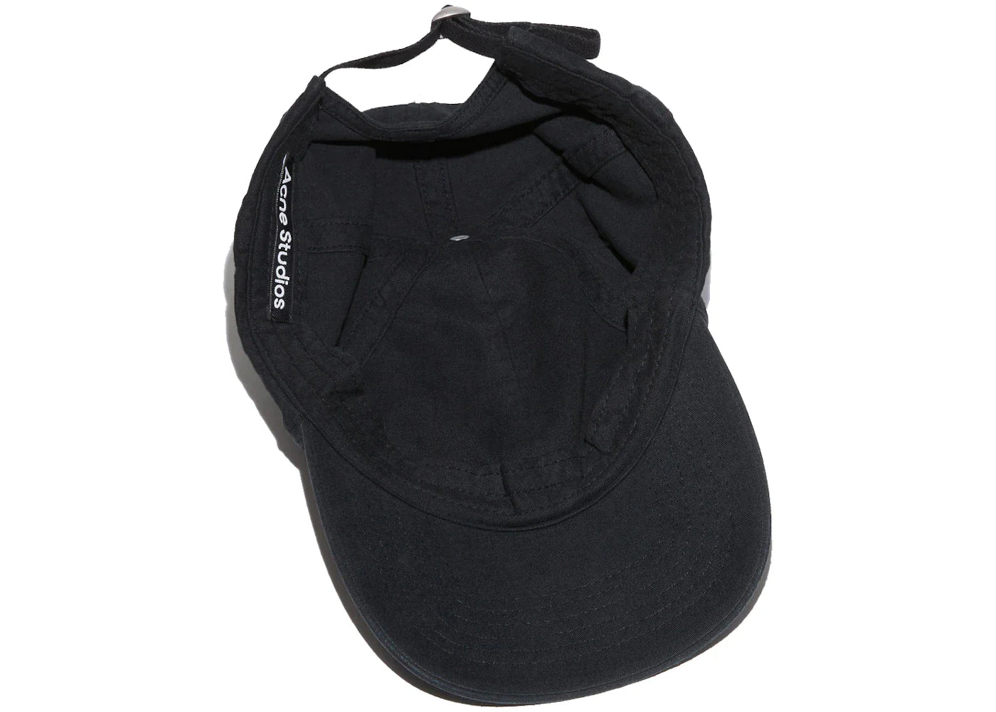Acne Studios Face Logo Baseball 6-Panel Cap Black