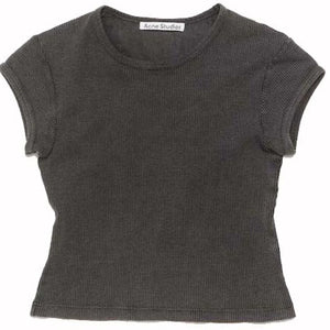Acne Studios Fitted T-Shirt Faded Grey