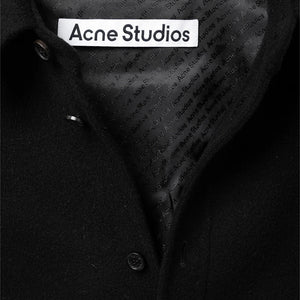 Acne Studios Flannel Shirt Black