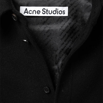 Acne Studios Flannel Shirt Black