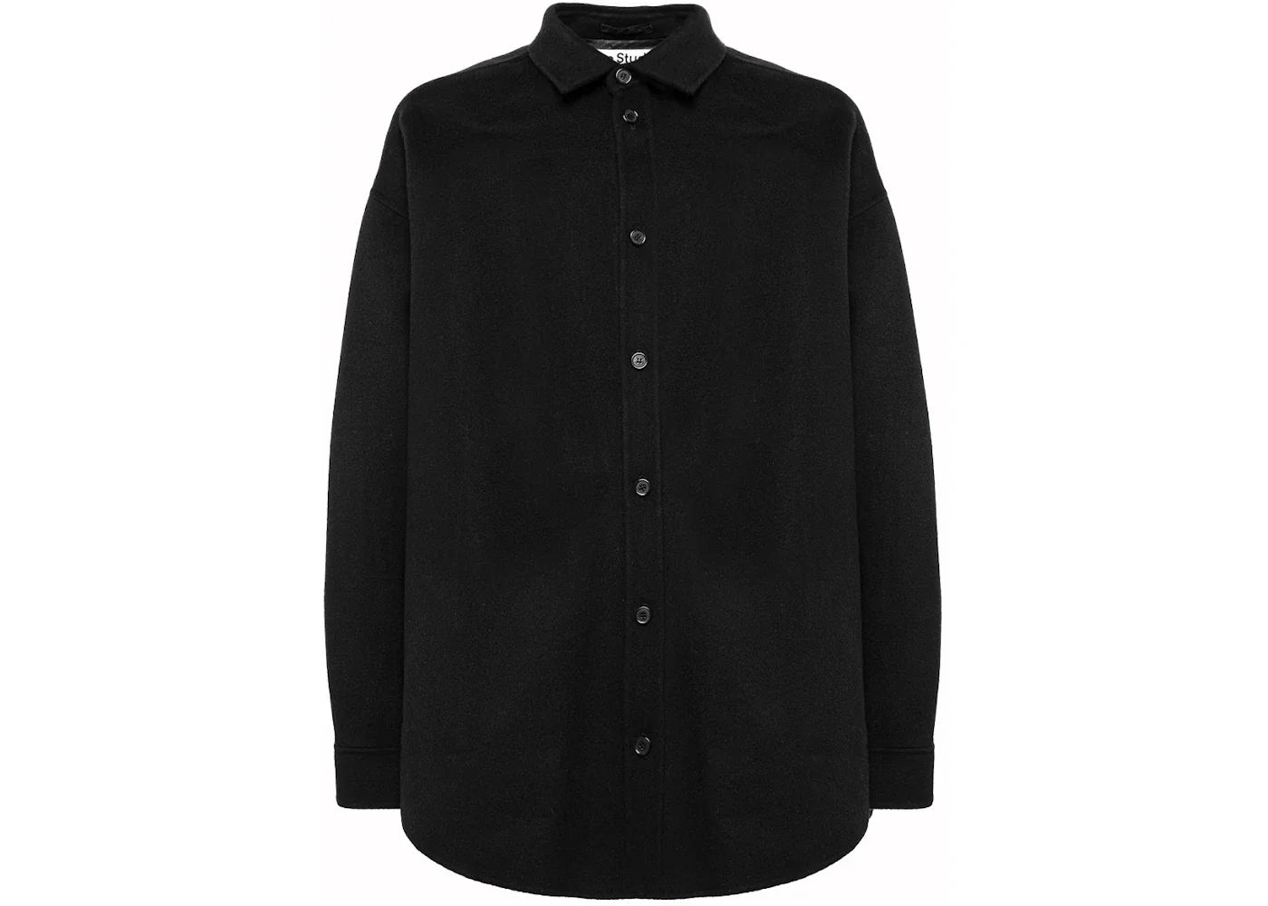 Acne Studios Flannel Shirt Black