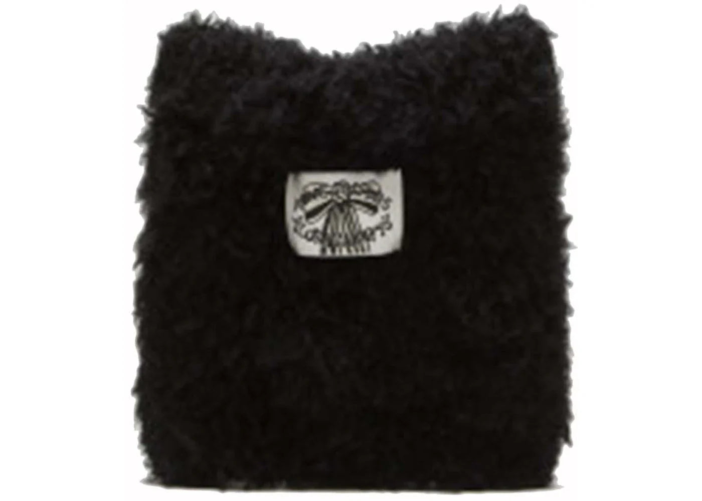 Acne Studios Fluffy Square Beanie Black
