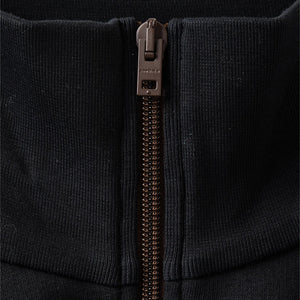 Acne Studios Half Zip Sweatshirt Black