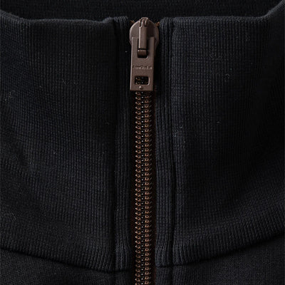 Acne Studios Half Zip Sweatshirt Black