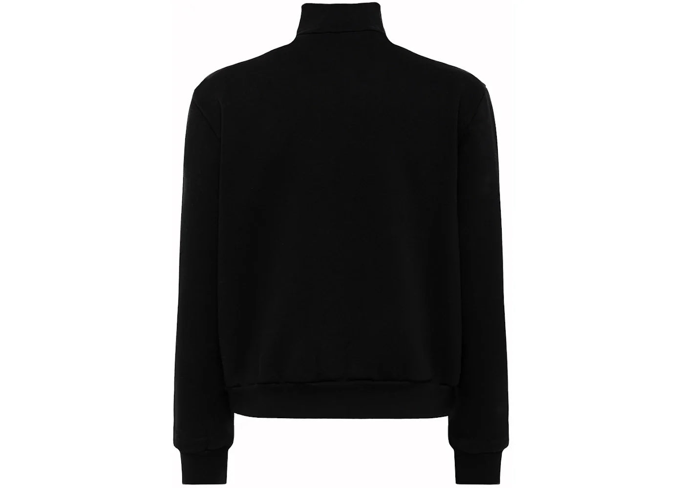 Acne Studios Half Zip Sweatshirt Black