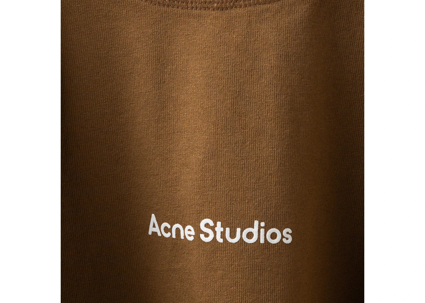Acne Studios Heavy T-Shirt Mud Beige