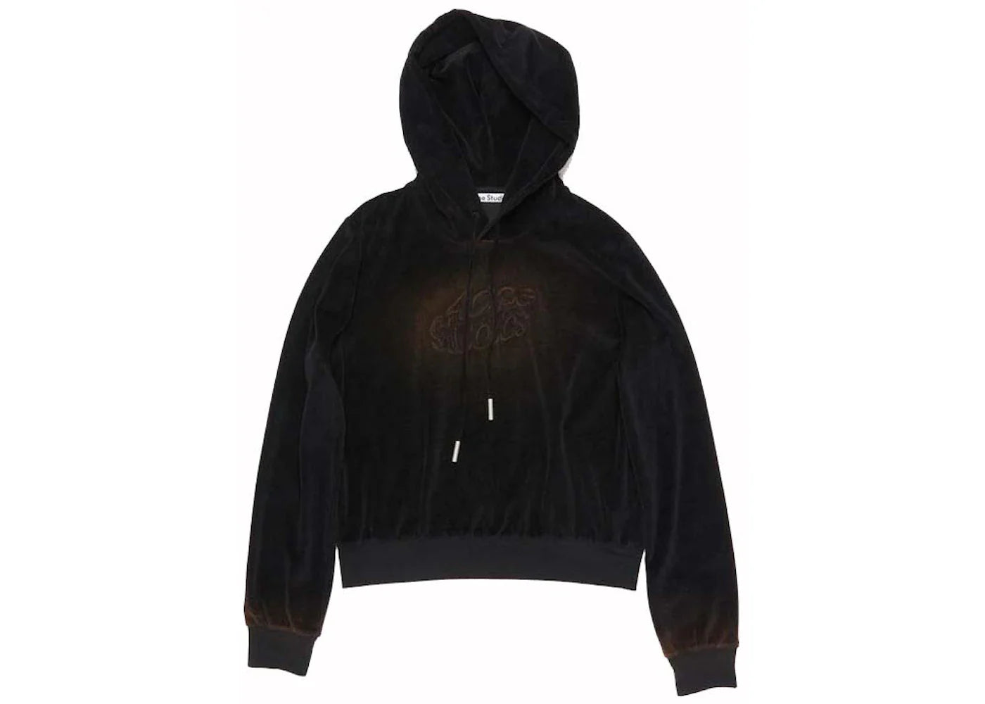 Acne Studios Hooded Fitted Sweater Black