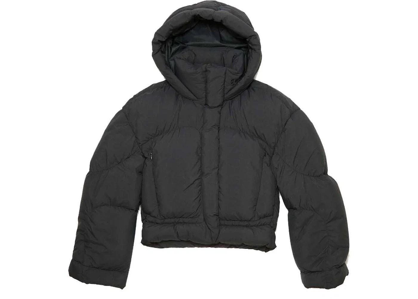 Acne Studios Hooded Puffer Jacket Black