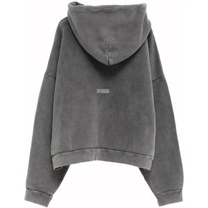 Acne Studios Hooded Sweater Faded Black Bm0