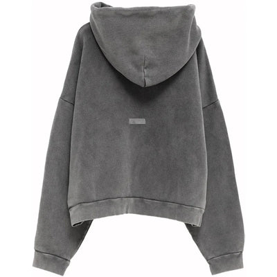Acne Studios Hooded Sweater Faded Black Bm0