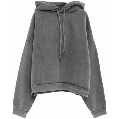 Acne Studios Hooded Sweater Faded Black Bm0