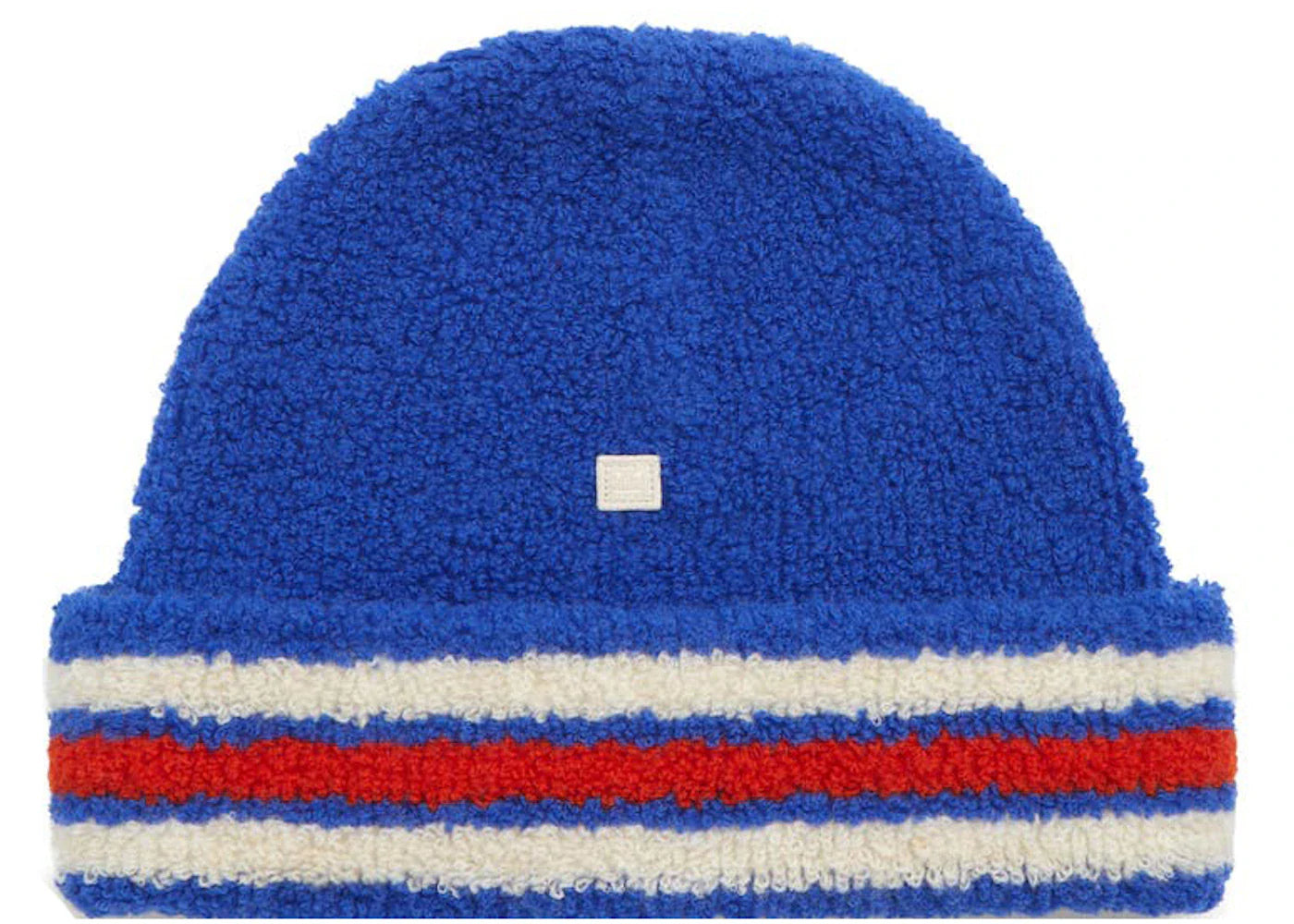 Acne Studios Knit Beanie Sapphire Blue/Multicolor