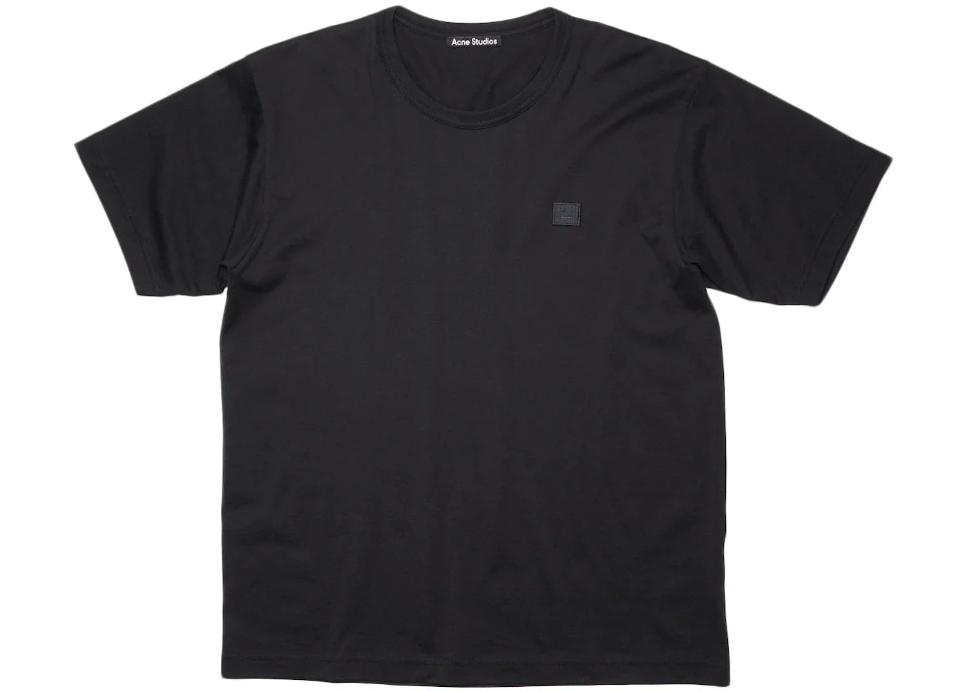 Acne Studios Lightweight Nash Face T-shirt Black