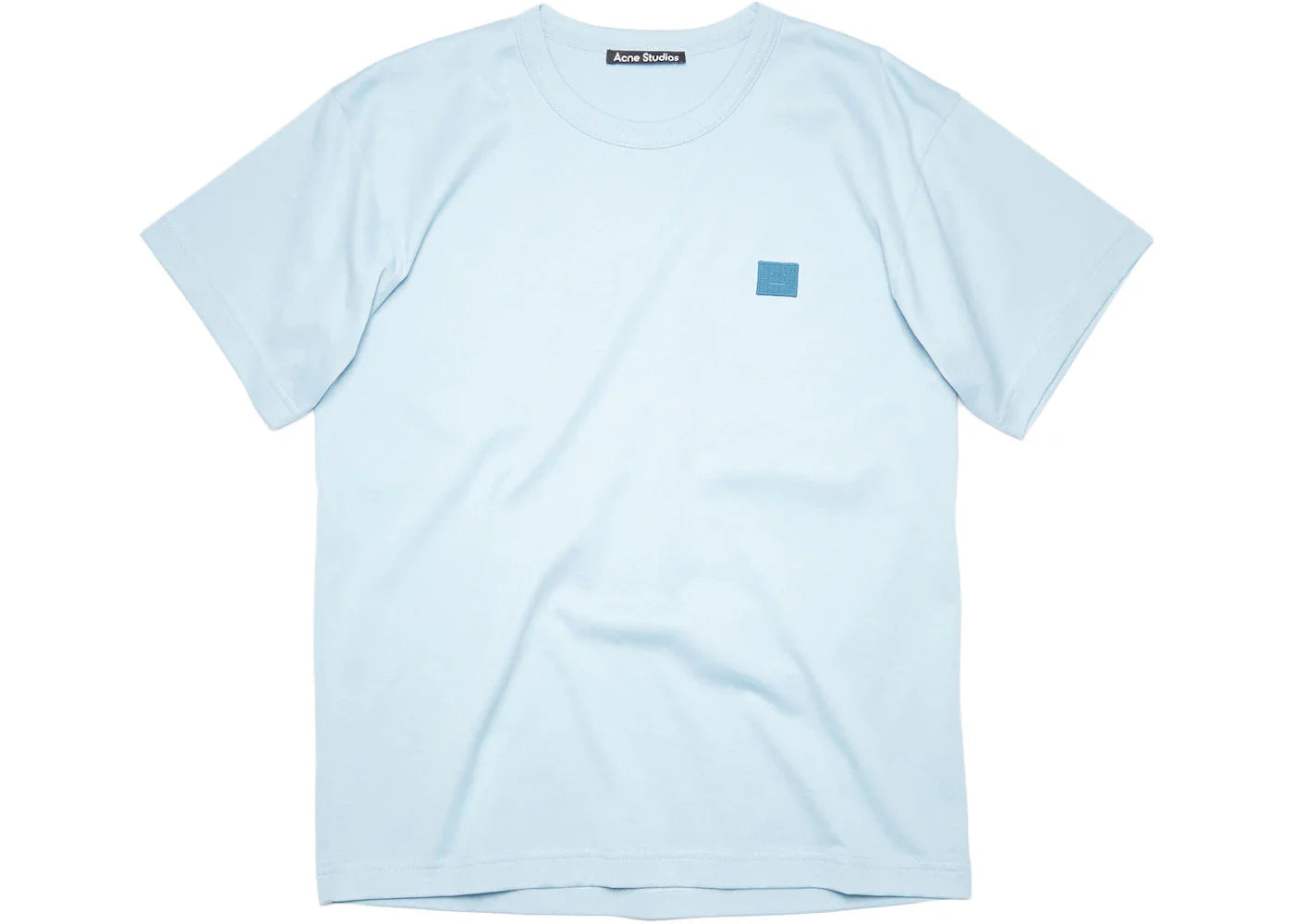 Acne Studios Lightweight Nash Face T-shirt Powder Blue