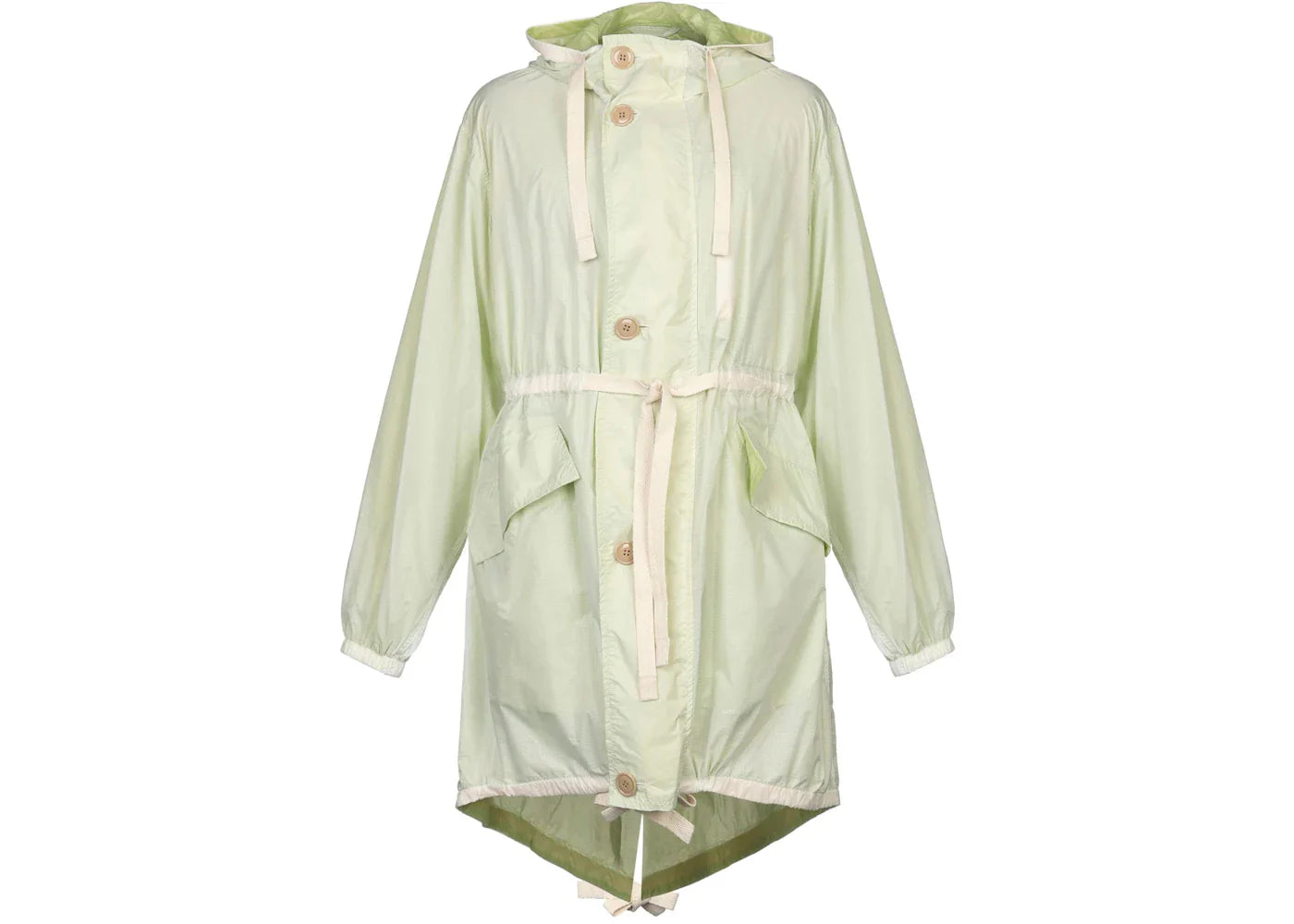 Acne Studios Lightweight Parka Jacket Light Green