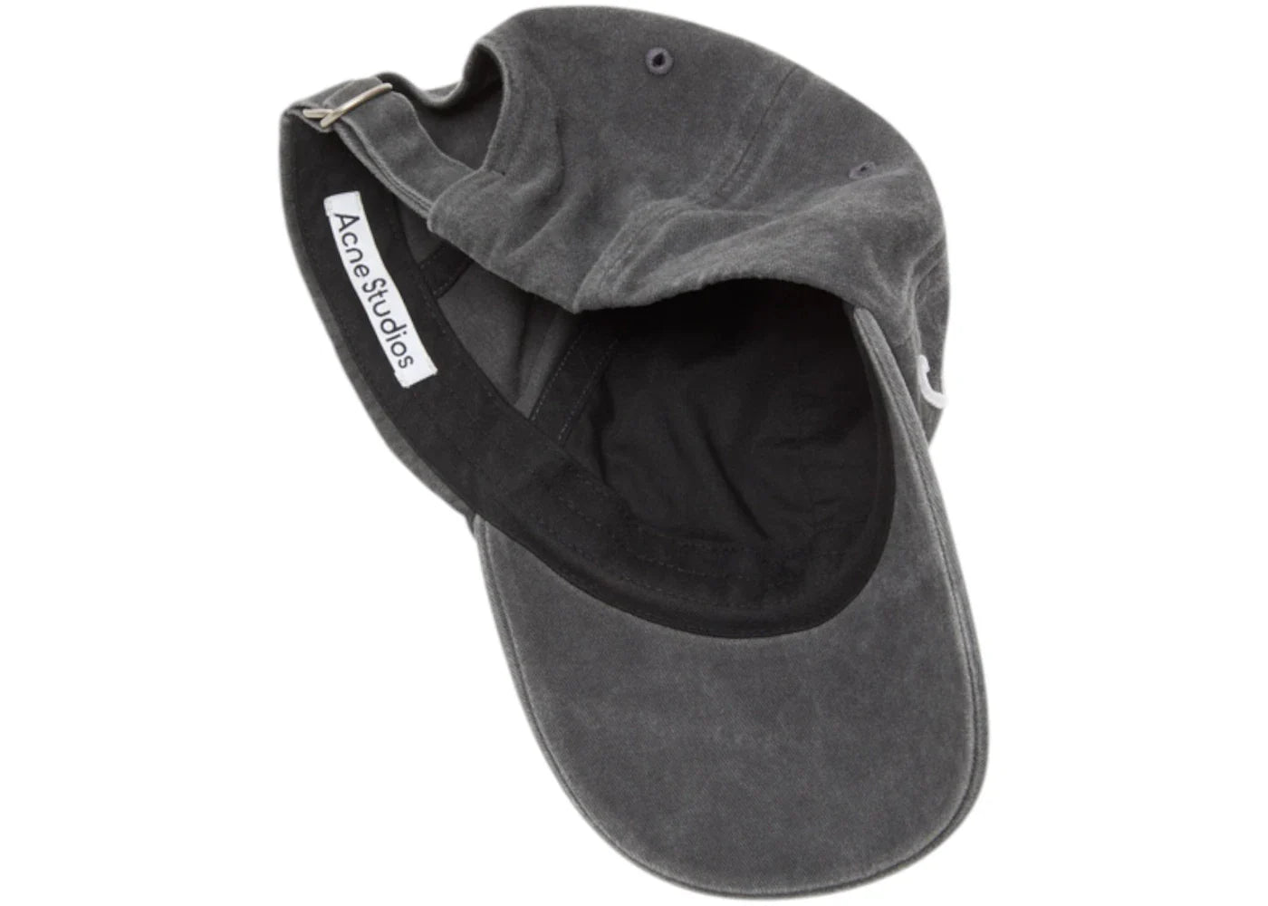 Acne Studios Logo Baseball Cap Black