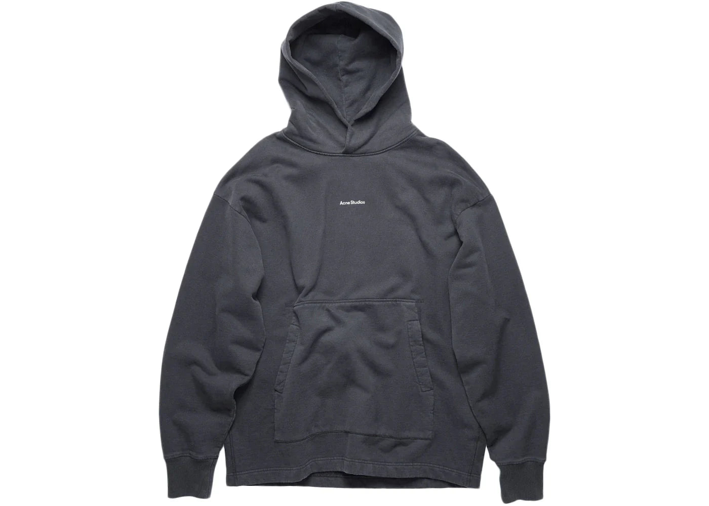 Acne Studios Logo Hooded Sweatshirt Black