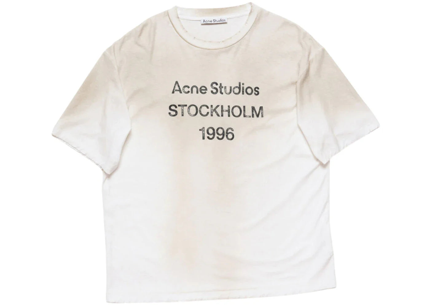 Acne Studios Logo Relaxed Fit T-shirt Wonder Quartz