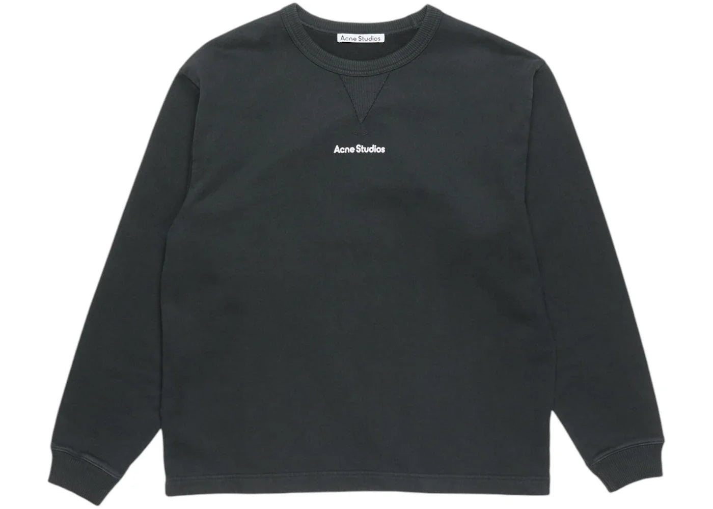 Acne Studios Logo Stamp Sweater Black
