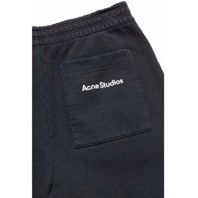 Acne Studios Logo Sweatpants Black