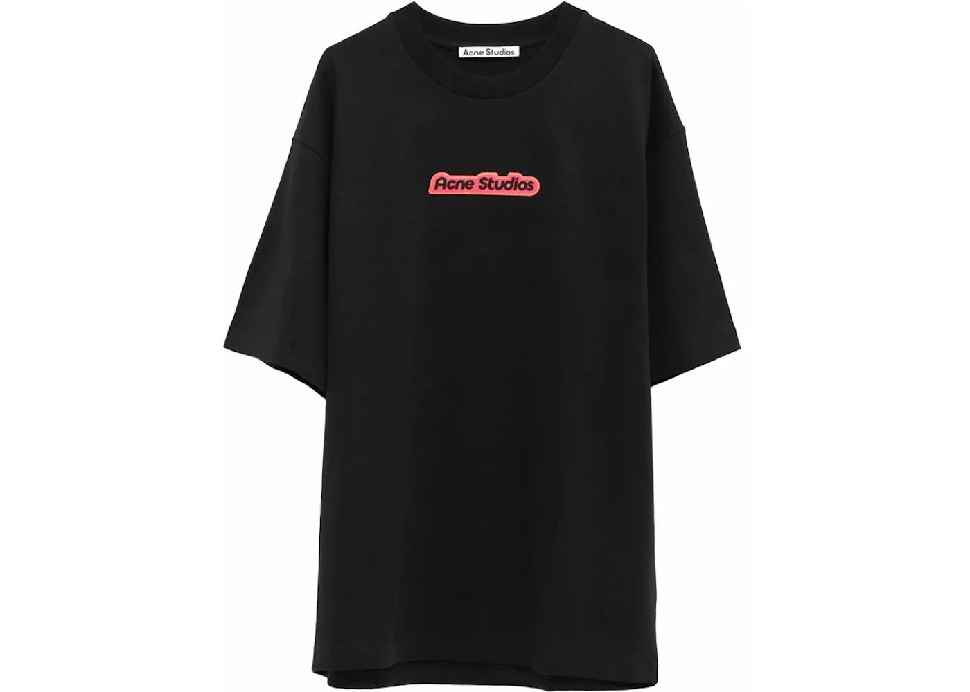 Acne Studios Logo T-Shirt Black 900